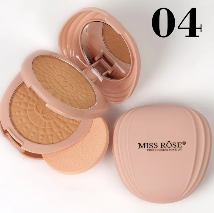 Miss Rose Compact Powder 2 in 1