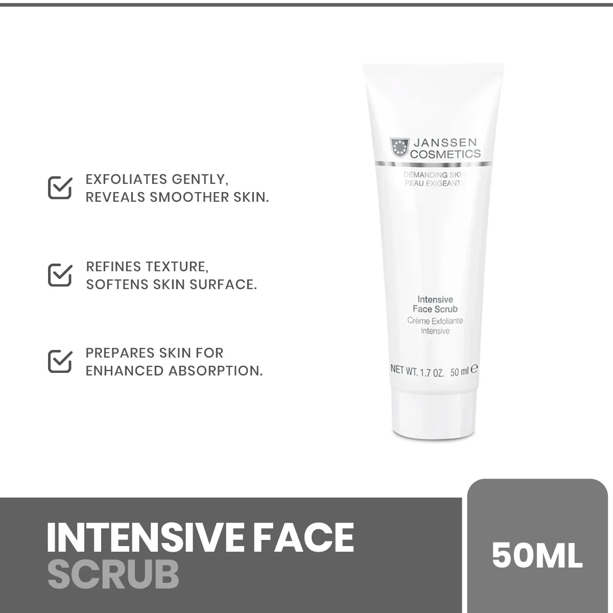 Intensive Face Scrub 50ml | Janssen