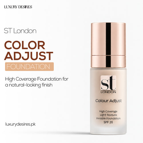 ST London Color Adjust High Coverage Foundation Hc 134