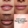 E.L.F Glow Reviver Lip Oil - Coral Fixation | Hydrating Lip Shine