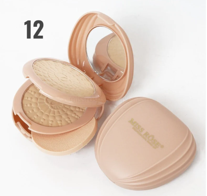 Miss Rose Compact Powder 2 in 1