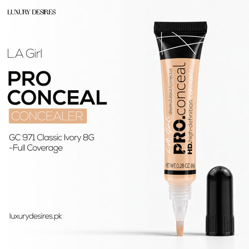 L.A Girl Pro Concealer GC 971 Classic Ivory 8G – Full Coverage