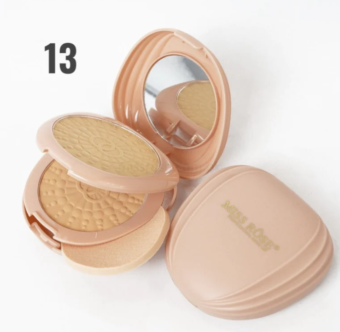 Miss Rose Compact Powder 2 in 1