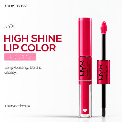 Nyx Shine Loud High Shine Lip Color – Long-Lasting, Bold & Glossy