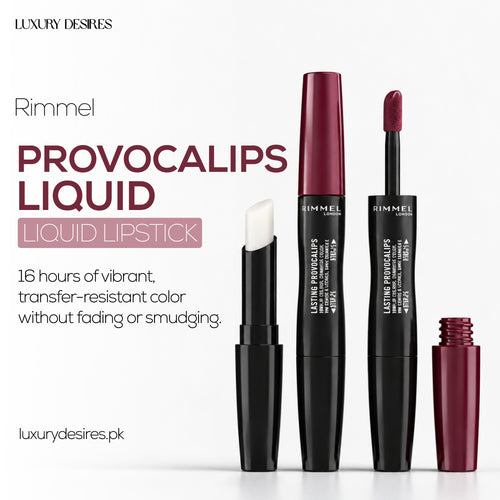Rimmel London Lasting Provocalips Liquid Lipstick - 570 No Wine-Ing