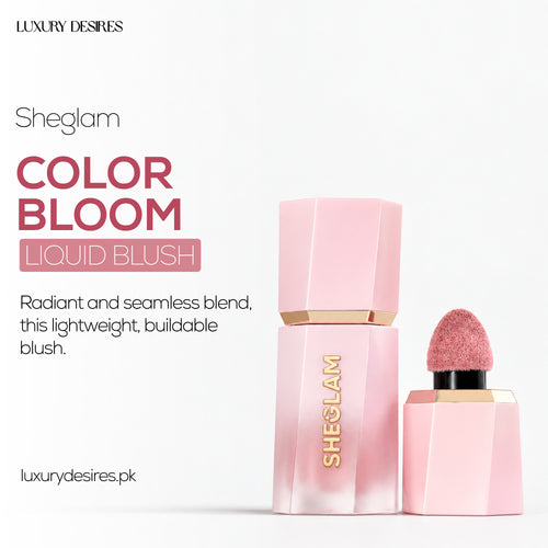 Sheglam Color Bloom Liquid Blush – Risky Business 5.2Ml