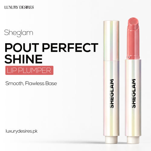 SHEGLAM Pout-Perfect Shine Lip Plumper - Pink Flamingo
