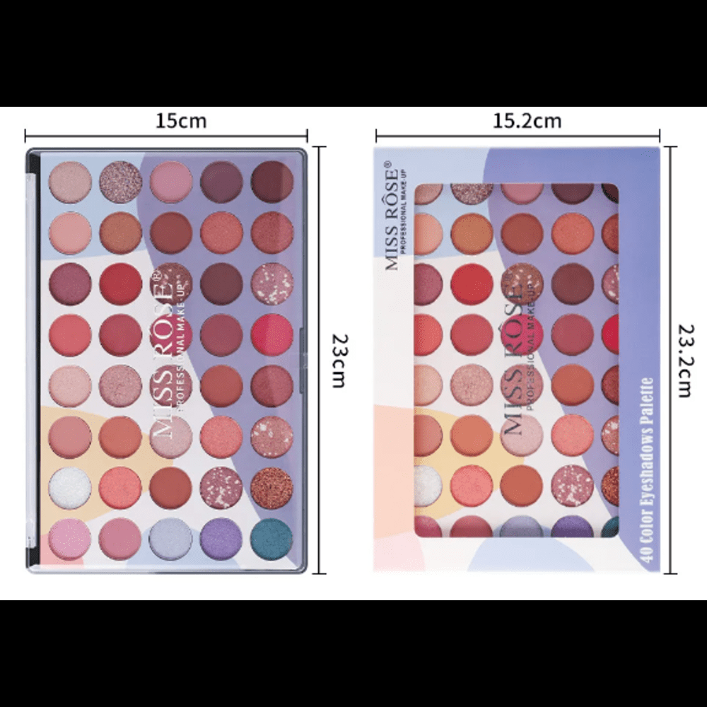 40 Color Eyes Shadow Palette