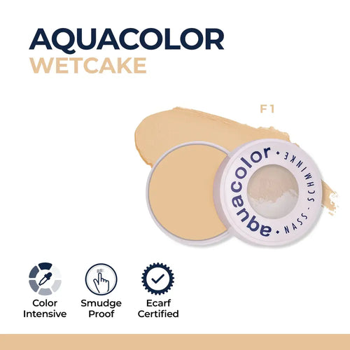 Kryolan Aquacolor Wetcake - F1 | Professional Face & Body Paint