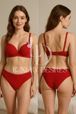 Cute Soft Plush Design Bra & Panty Set | Luxury Desires