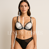 Elegant Bra Panty Set – Lace, Wired & Non-Padded | Luxury Desires