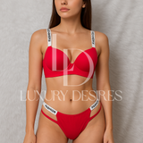Adjustable Straps Push Up Bra And Panty Set | Luxury Desires