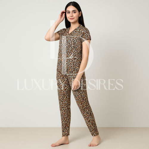 Cheetah Print Shirts & Pajamas Sets – Luxury Desires