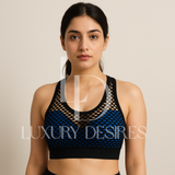 High Quality Mesh Net Design Sports Bra – Luxury Desires