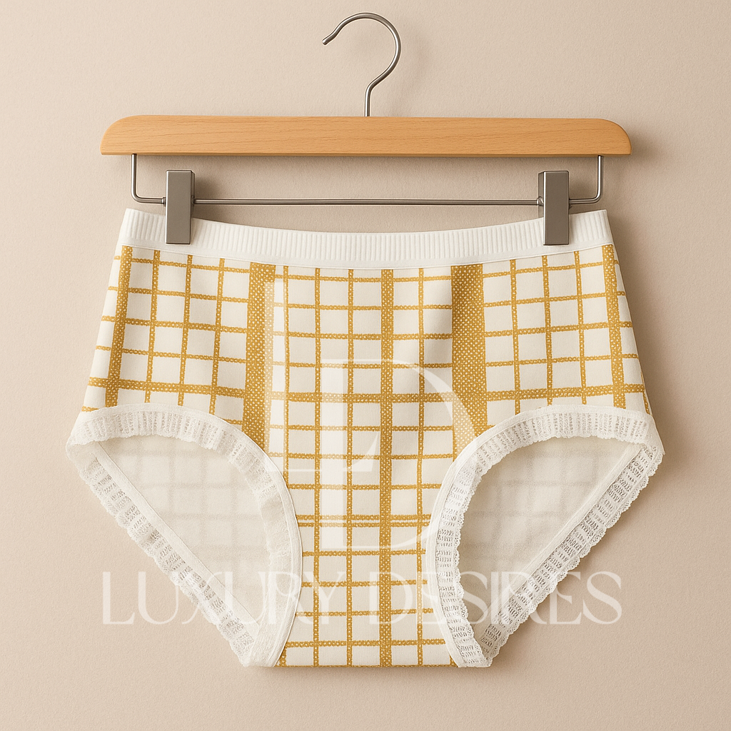 Pack of 3 Soft Cotton Ladies Imported Cartoon Pattern Panties
