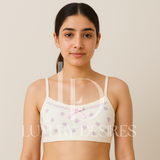 Pack of 3 Cotton Soft Padded Bra Vest for Girls - Luxurydesires