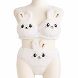 High Quality Anime Plush Bra & Panty Set | Luxury Desires