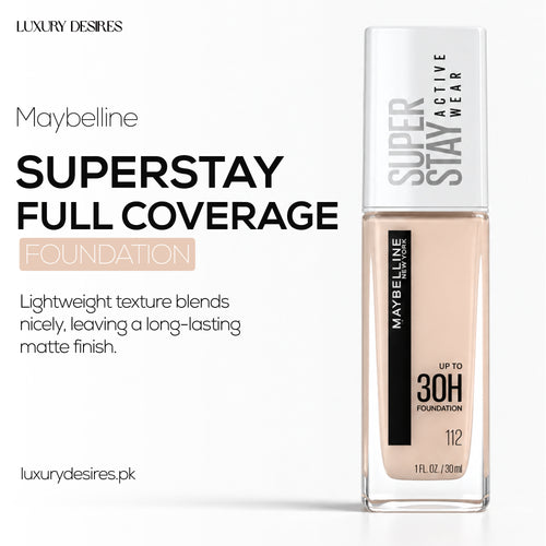 Maybelline Superstay 24 Hours Full Coverage Foundation (30ML)