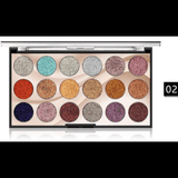 Miss Rose 18 Color Eyes Giltter Shadow