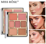 Miss Rose 7 color Face Palette