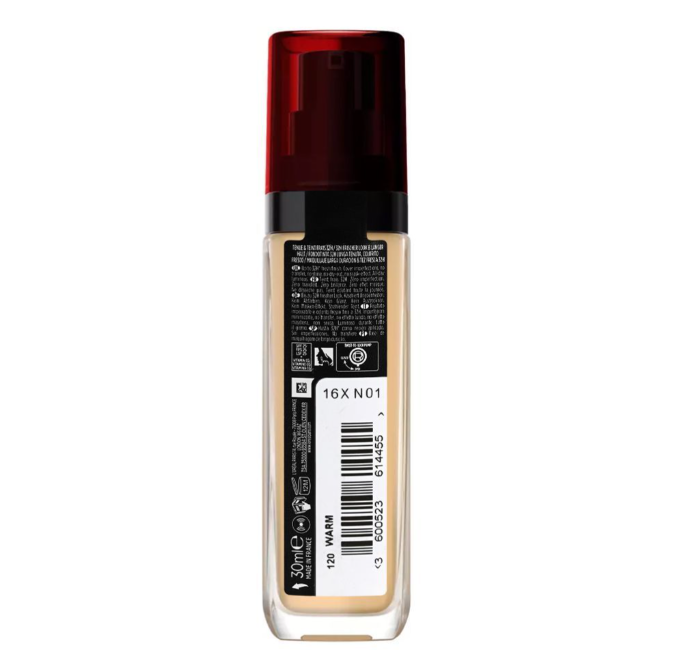 Loreal Infallible 24H Foundation - 120 Warm | Long-Wear Perfection
