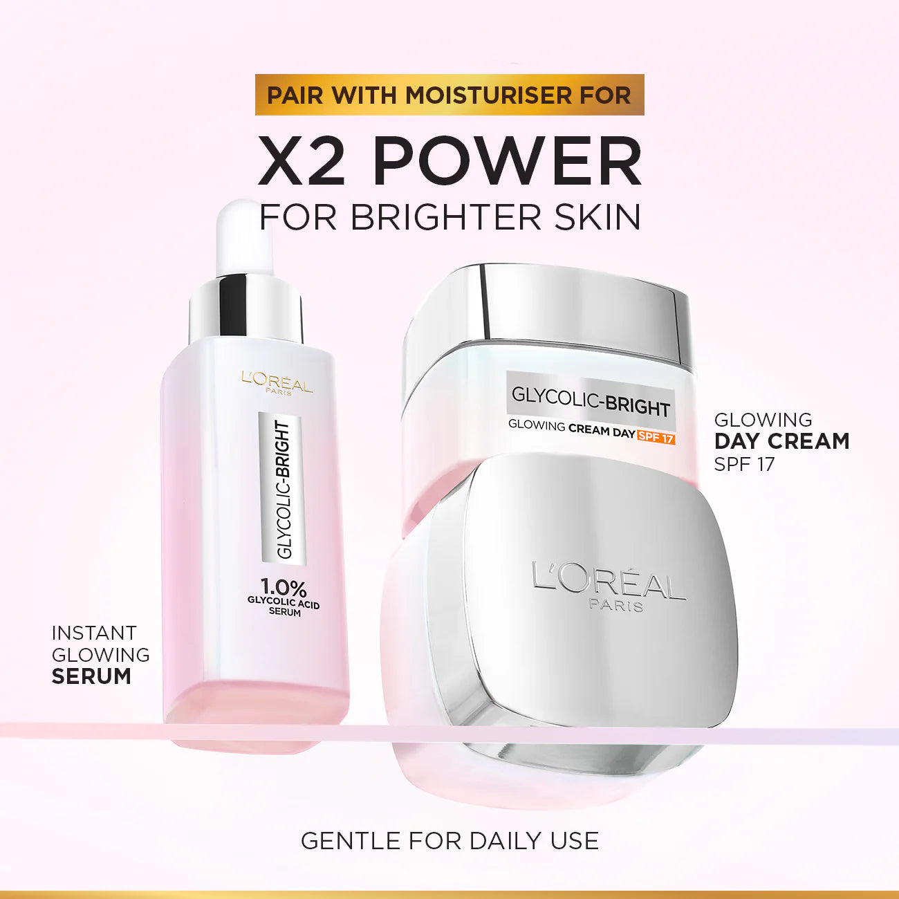 Loreal Glycolic Bright Face Serum – Instant Glow | 15ml