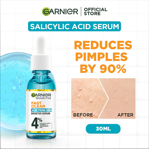 Garnier Fast Clear Serum for Acne-Prone Skin – 30ml