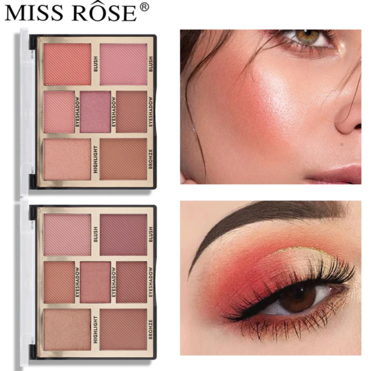 Miss Rose 7 color Face Palette