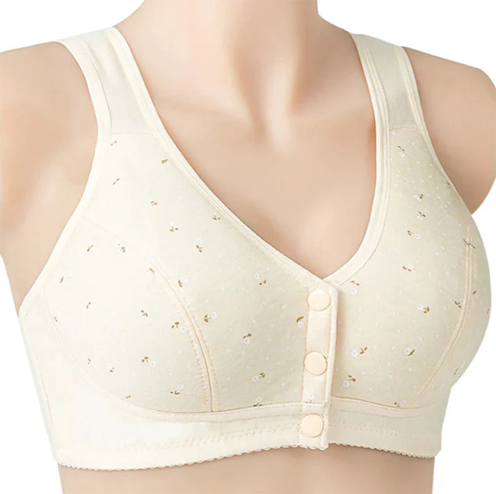Front Button Nursing Bra – Skin | Luxury Desires