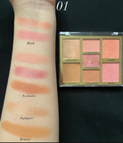 Miss Rose 7 color Face Palette