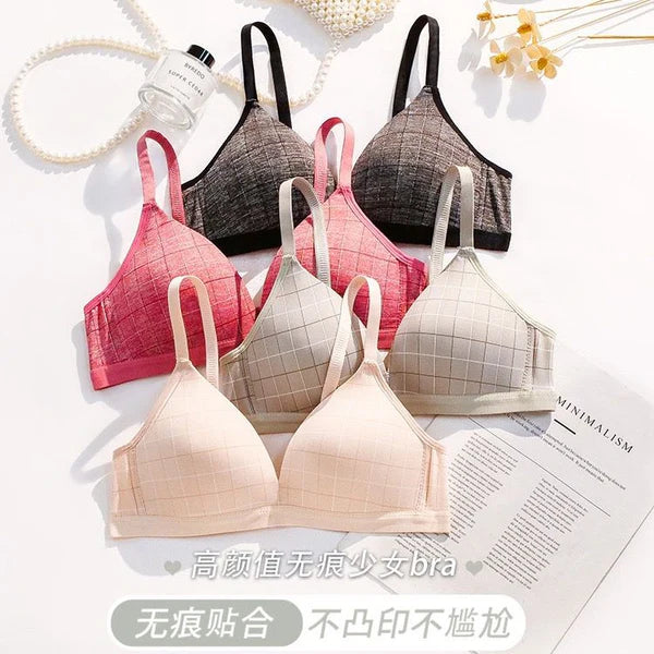 Luxury Desires Checkered Bra - Skin | High Quality & Comfortable