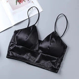 Sexy Satin Tube Crop Top | High-Quality Camis | Luxury Desires