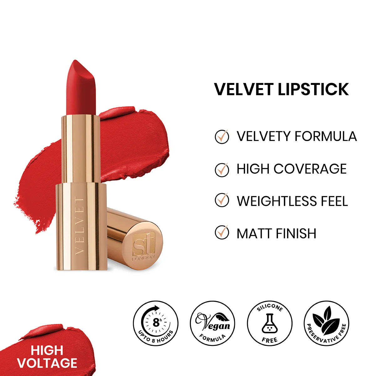 ST London Velvet Ultra Matt Lipstick