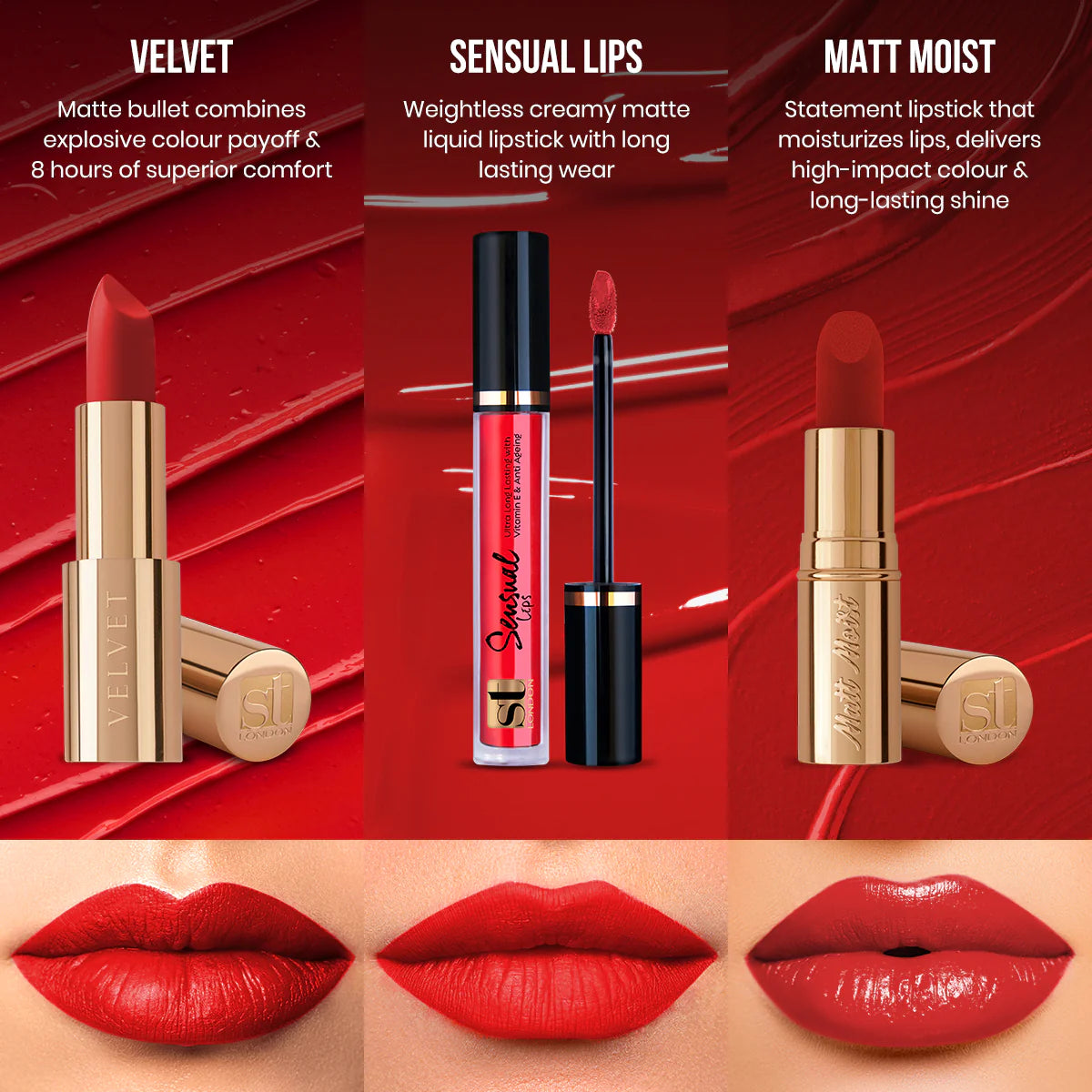 ST London Velvet Ultra Matt Lipstick