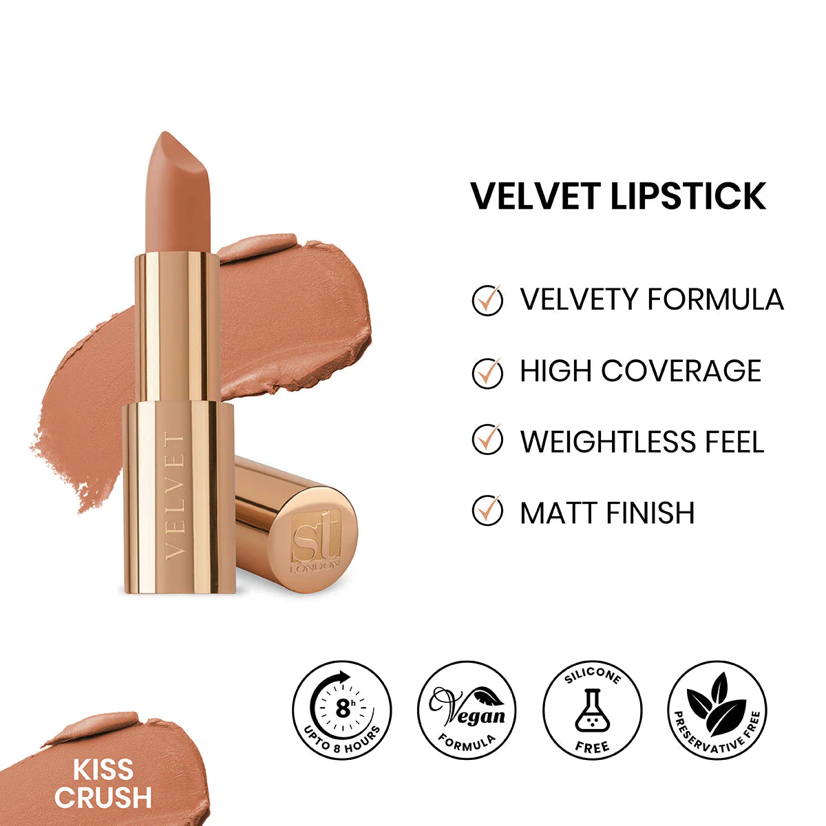 ST London Velvet Ultra Matt Lipstick