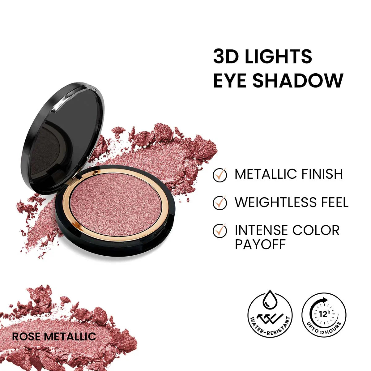 ST London 3D Lights Eye Shadow Rose Metallic