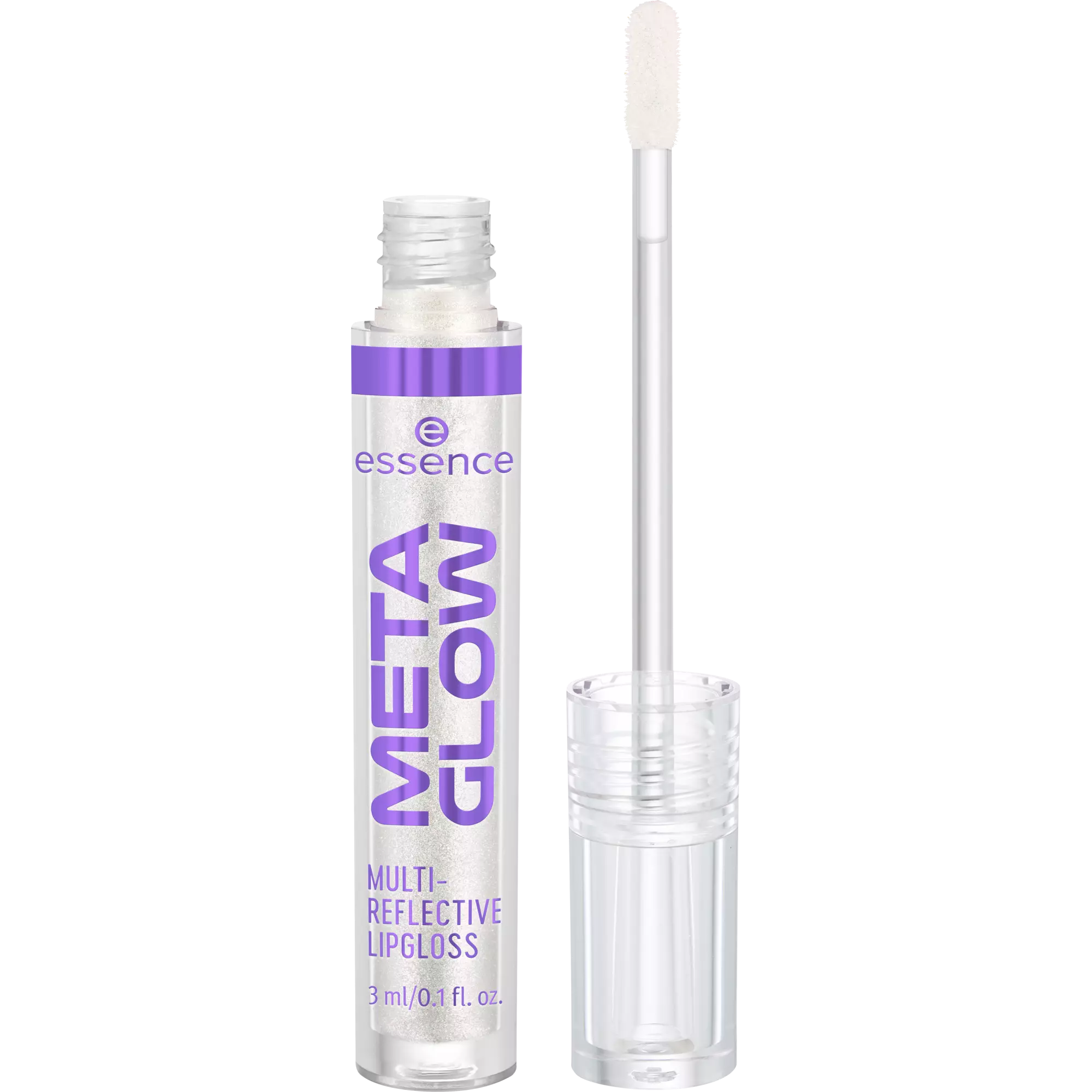 Essence Meta Glow Lip Gloss - 01 Cyber Space | Multi-Reflective Shine