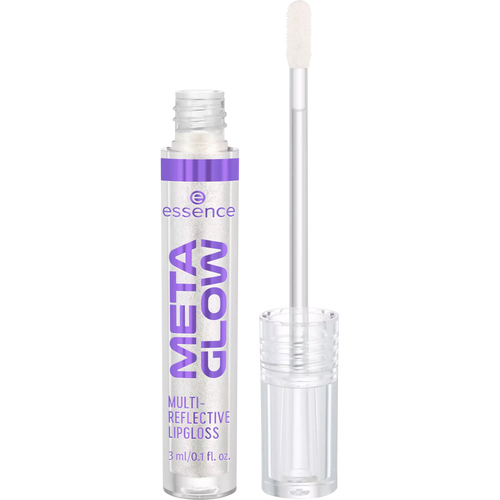 Essence Meta Glow Lip Gloss - 01 Cyber Space | Multi-Reflective Shine