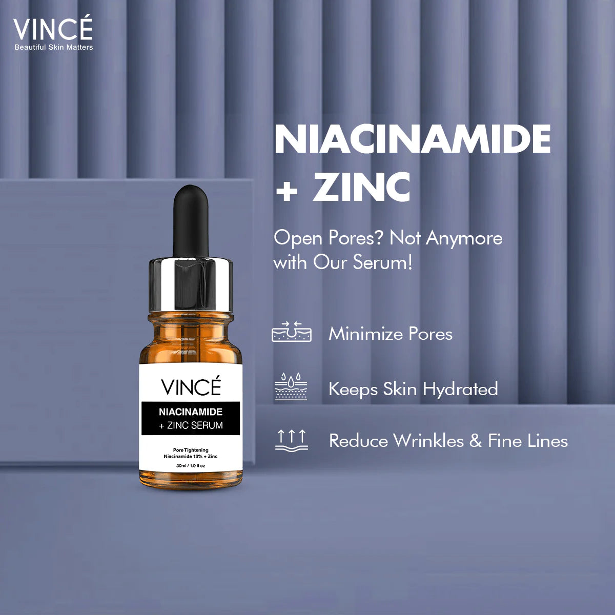 Vince Niacinamide + Zinc Serum Pore Tightening 30ml