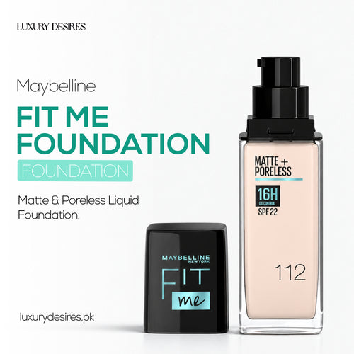 Maybelline Fit Me Matte & Poreless Liquid Foundation | Extra Coverage