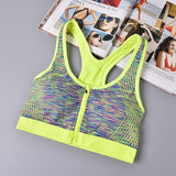 Front Open Push-Up Wireless Sports Bra | Luxury Desires