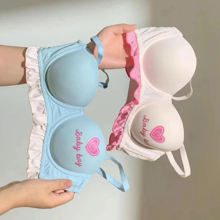 Baby Bay Pastel Ruffle Bra & Panty Set | Luxury Desires