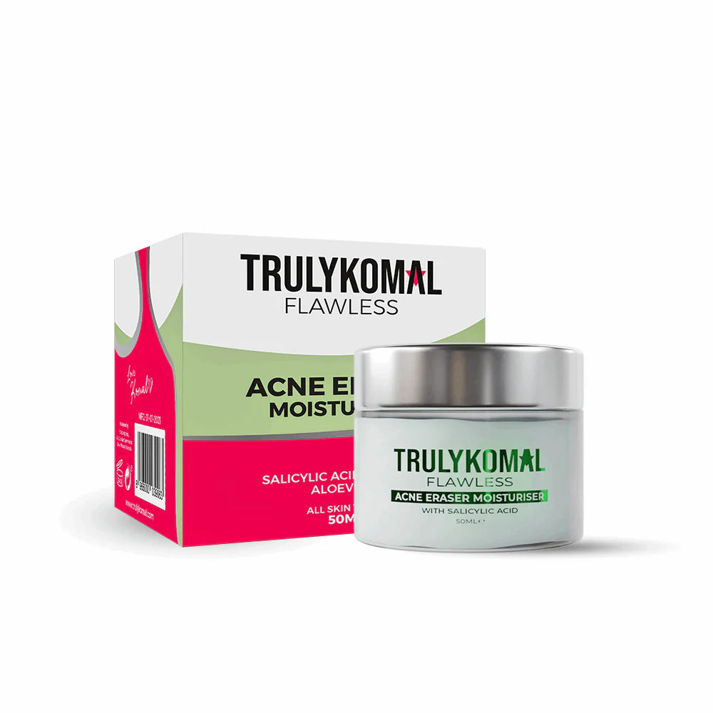 Acne Eraser Moisturiser | Hydrating & Acne Control - TRULY KOMAL