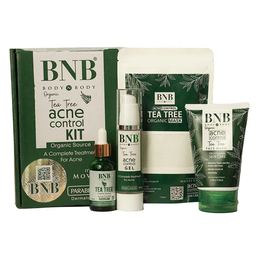 BNB Organic Tea Tree Acne Control Kit