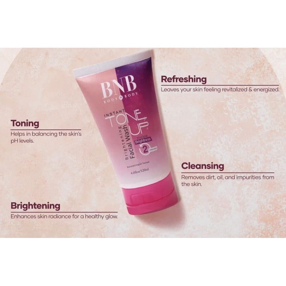 BNB Tone Up Face Wash - 120ml