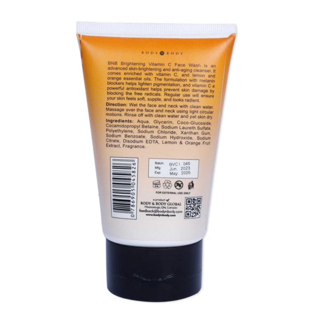 BNB Vitamin C Face Wash - 120ml