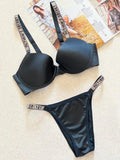 Victoria Secret Green Full Stone Bra Set | Luxury Desires