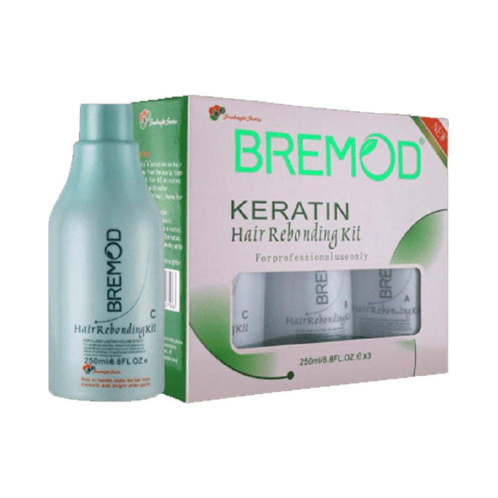 Bremod Keratin Hair Rebonding Kit 250ml