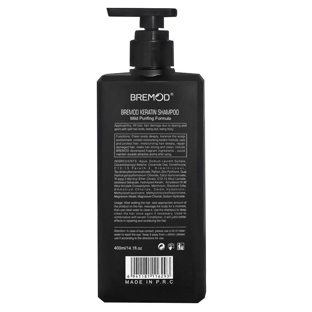 Bremod Keratin Plant Extract Shampoo 400ml