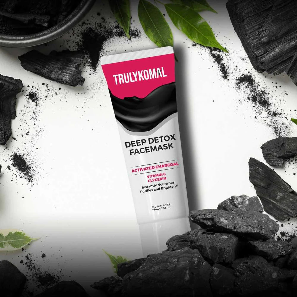 Purify Your Skin with TRULY KOMAL Charcoal Face Mask